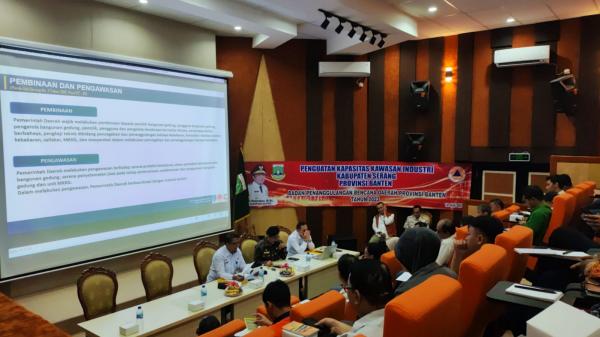 BPBD Banten Harap Kawasan Industri Dekat Pemukiman Warga Miliki Mitigasi Kebencanaan 