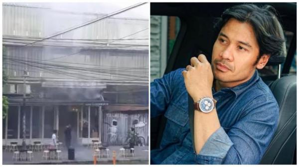 Chicco Jerikho Alami Musibah, Kedai Filosofi Kopi di Blok M Terbakar