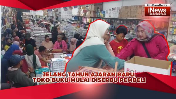 VIDEO: Jelang Tahun Ajaran Baru 2023-2024, Toko Buku Di Tasikmalaya ...