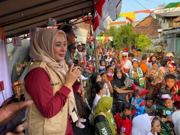 Gerindra jadi Partai Favorit Perempuan di Surabaya, Ajeng Wira Wati: Perhatian Pak Prabowo