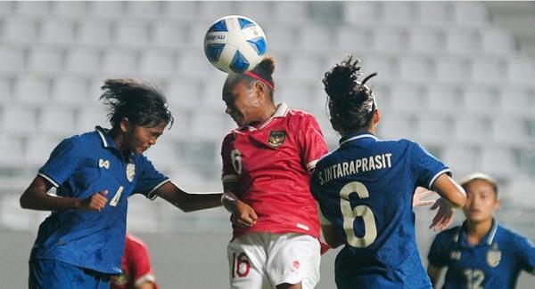 Piala AFF U-19: Dibantai Thailand 7-1, Timnas Putri Gagal ke Final