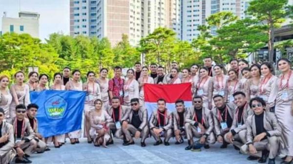 PSM Hotumese Universitas Pattimura Raih 2 Medali Emas di World Choir Games Korea 2023