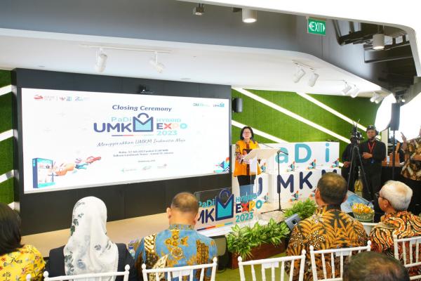 Omzet Pelaku Usaha Meningkat di PaDi UMKM Hybrid Expo 2023