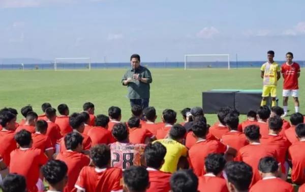 Seleksi Timnas Indonesia U-17 di Bali, Erick Thohir Tegas Tak Ada Pemain Titipan