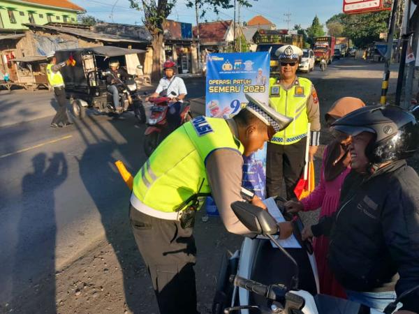 Sepekan Operasi Patuh Semeru, Polres Probolinggo Tilang 421 Pelanggar Lalu Lintas