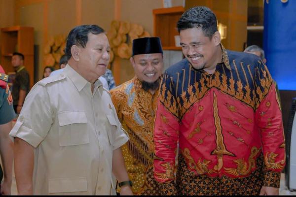 Prabowo Subianto Dukung Bobby Nasution Sikat Begal di Kota Medan