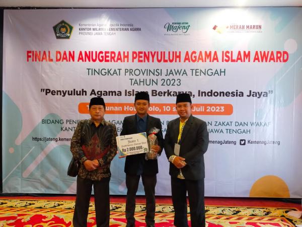 Dua Penyuluh Asal Klaten Raih Juara di Ajang Penyuluh Award Kemenag Jateng 2023