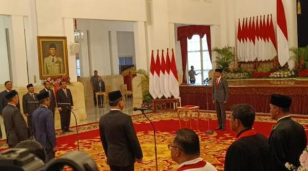 Ini Daftar Nama-Nama dan Jabatan di Kabinet Jokowi yang Baru Dilantik Hari Ini