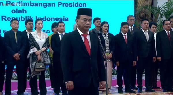 Reshuffle Kabinet, Budi Arie Setiadi Resmi Dilantik Jokowi Jadi Menkominfo