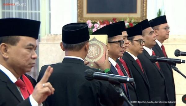 Budi Arie Jadi Menkominfo, Djan Faridz Jabat Wantimpres, Sudah Dilantik Presiden Jokowi
