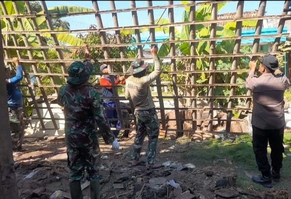 9 Rumah di Cangkring Jadi Sasaran Rehab Kegiatan TMMD Reguler Kodim Grobogan