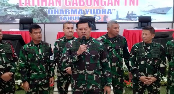 Panglima Yudo Sebut Latgab TNI 2023 Ajang Uji Kesiapsiagaan Kogabwilhan