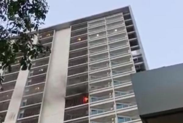 Mesin Pemanas Air Terbakar, Hunian Lantai 17 Apartemen Pertamina Balikpapan Nyaris Diamuk Api