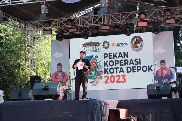 Dibukanya Pekan Koperasi Kota Depok 2023 oleh Kiai Idris