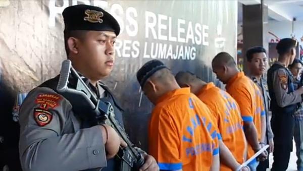 Satresnarkoba Polres Lumajang Bekuk 3 Pengedar Sabu Asal Yosowilangun