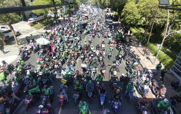 Kerap Kehilangan Motor, Ratusan Ojol Surabaya Bakal Geruduk Apartemen Puncak Kertajaya