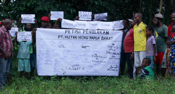 Masyarakat Suku Moi di Provinsi Papua Barat Daya Tolak Kehadiran PT Hutan Hijau Papua Barat