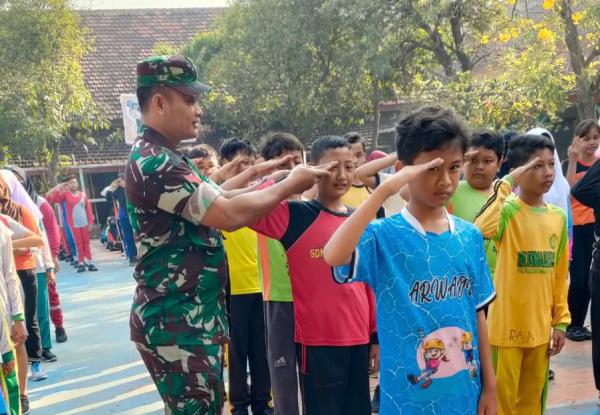 MPLS SMP Negeri 7 Mojokerto Ketat, Langsung Digembleng Anggota TNI Angkatan Darat