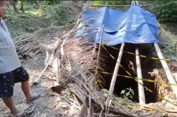 Warga Cemas dan Terpaksa Mengungsi Munculnya Lubang Besar di Kulonprogo