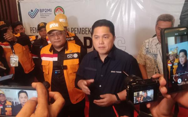 Erick Thohir Puji Benny Rhamdani Luncurkan Kawan dan Perwira PMI