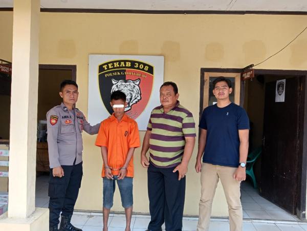 2 Kali Masuk Penjara, Seorang Pria asal Pugung Kembali Ditangkap Polisi karena Mencuri