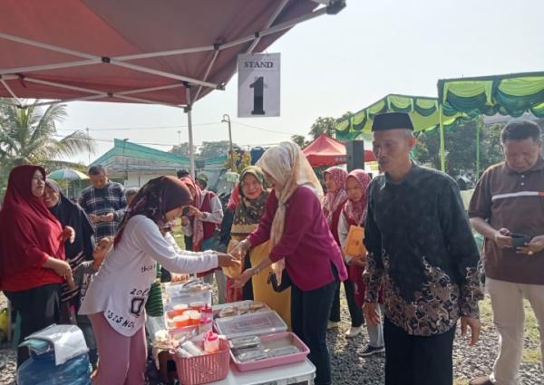 Kelurahan Lebak Denok Kota Cilegon Launching Program Inovasi Pasar Rakyat