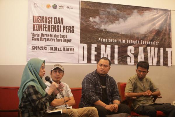 Marak Perambahan Lahan, Rawa Singkil Aceh Kehilangan 1.324 Ha Wilayah Tutupan Hutan