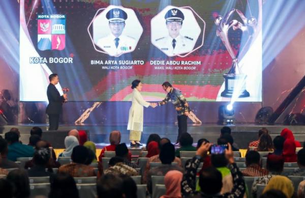 Lagi, Kota Bogor Raih Penghargaan Kota Layak Anak Predikat Nindya