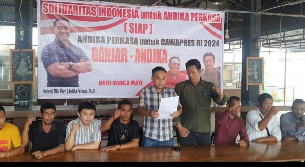 Dari Riau, Relawan SIAP Dukung Andika Perkasa Cawapres Ganjar Pranowo