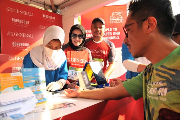 Generali Indonesia Beri Proteksi Asuransi Pada 10.000 Pelari Borobudur Marathon 2023