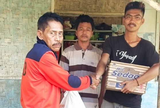 BPBD Lebak Berikan Bantuan untuk Nelayan Korban KM Cikal 03 yang Tenggelam di Perairan Pulau Tinjil