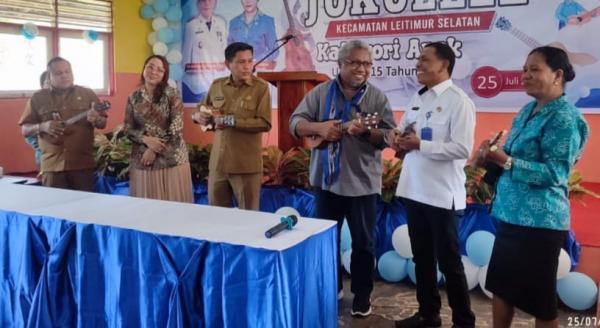 Festival Jukulele Tingkat Kecamatan Berakhir, Pemenangnya Kembali Berlaga di Tingkat Kota Ambon