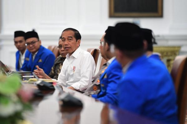Ini yang Disampaikan PB PMII ke Presiden Jokowi Terkait IKN dan Pemilu 2024