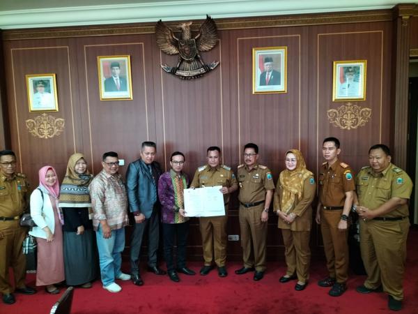 Universitas Saburai Menandatangani MOU dan MOA dengan Kabupaten Lampung Selatan