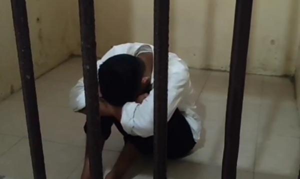 Diduga Hendak Curi Kotak Amal Masjid Seorang Pria di Pangandaran Nyaris Diamuk Warga