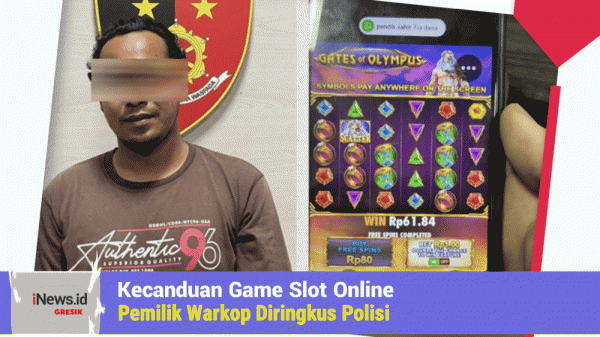Kecanduan Game Slot Online, Pemilik Warkop Diringkus Polisi