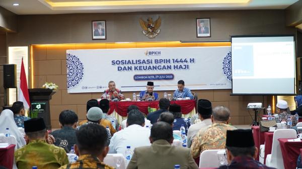 Sosialisasi BPIH 1444 Hijriah, Badan Pelaksana BPKH Tegaskan Keuangan Haji 2023 dalam Kondisi Sehat