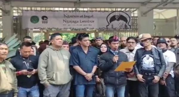 Ribuan Warga Tolak Penyegelan Lahan Kebun Binatang Bandung, Minta Pemkot Taati Proses Hukum