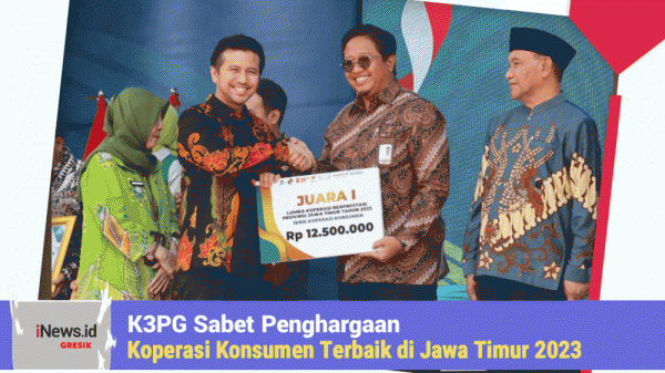 K3PG Sabet Penghargaan Koperasi Konsumen Terbaik di Jawa Timur