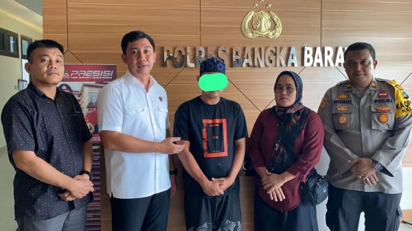 Polres Bangka Barat Amankan Pelaku Pencurian Puluhan Liter BBM Jenis Pertalite