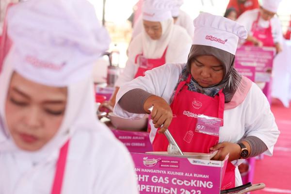 Bright Gas Cooking Competition 2023, Chef Rumahan Sajikan Hidangan Rumahan Andalan Keluarga