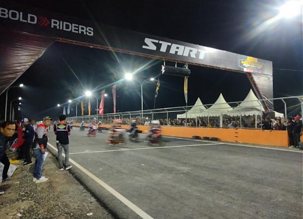 Usai Diresmikan, Ratusan Pembalap se Nusantara Jajal Sirkuit Ratona Motor Sport Palopo