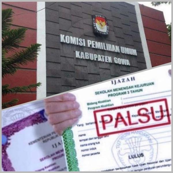 Bacaleg Gowa Diduga Gunakan Ijazah Palsu, KPU dan Bawaslu Harus Lebih Teliti