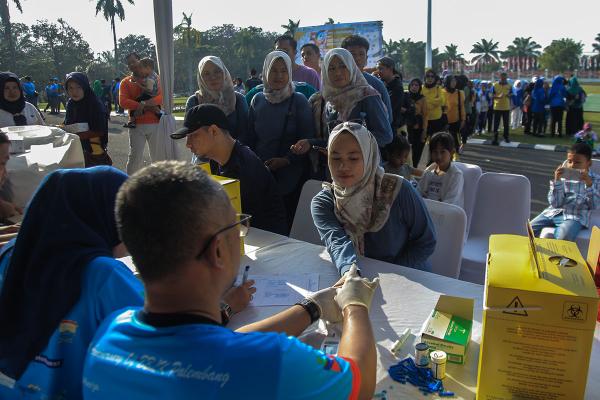 Potret Pemecahan Rekor Muri Pemeriksaan Gula Darah