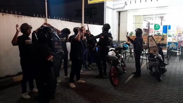 8 Anggota Geng Motor Ditangkap Tim Maung Galunggung Polres Tasikmalaya Kota, 3 Orang Masih Pelajar