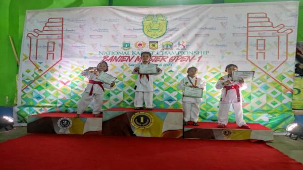 National Karate Championship Banten Master Open 1 Diikuti 300 Karateka dari Berbagai Daerah