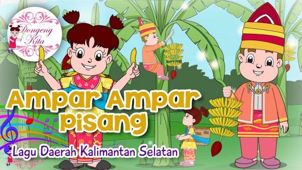 Lirik Lagu Ampar Ampar Pisang dari Daerah Kalimantan Selatan