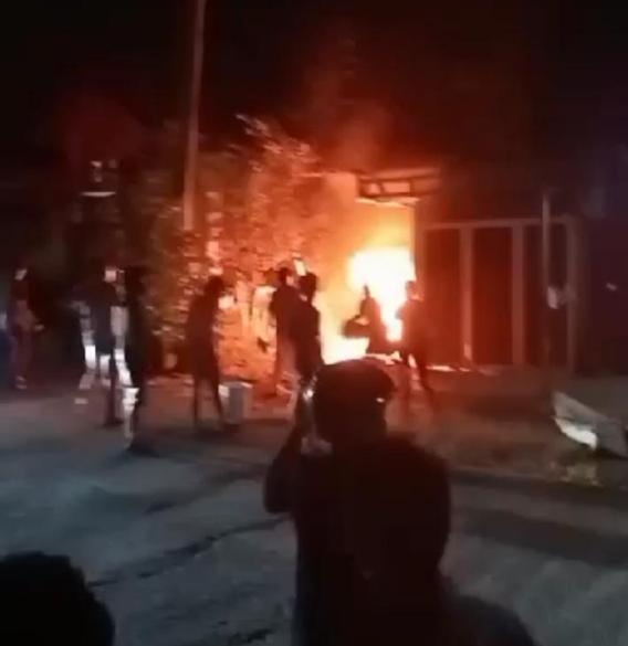 Polisi Selidiki Kebakaran di Abd Syakur Mamuju, 1 Korban Alami Luka Bakar