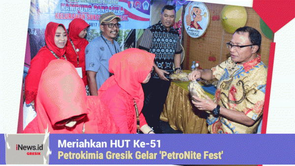 Meriahkan HUT Ke-51, Petrokimia Gresik Gelar Bazaar UMKM PetroNite Fest
