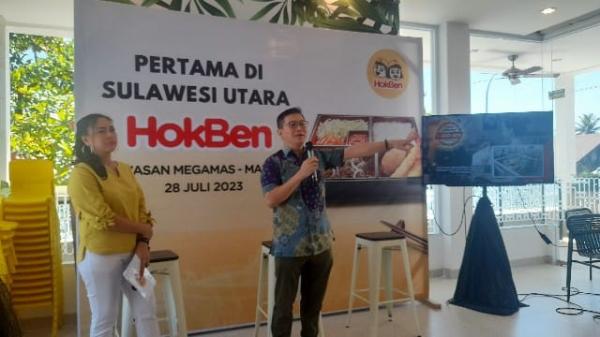 Buka Gerai Pertama di Manado, HokBen Mengusung Kearifan Lokal yang Ramah Lingkungan